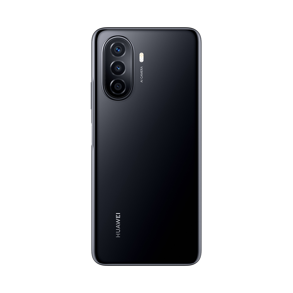 Huawei nova Y70 , 128 GB , 4 GB , 4G LTE , Dual-SIM - Midnight Black