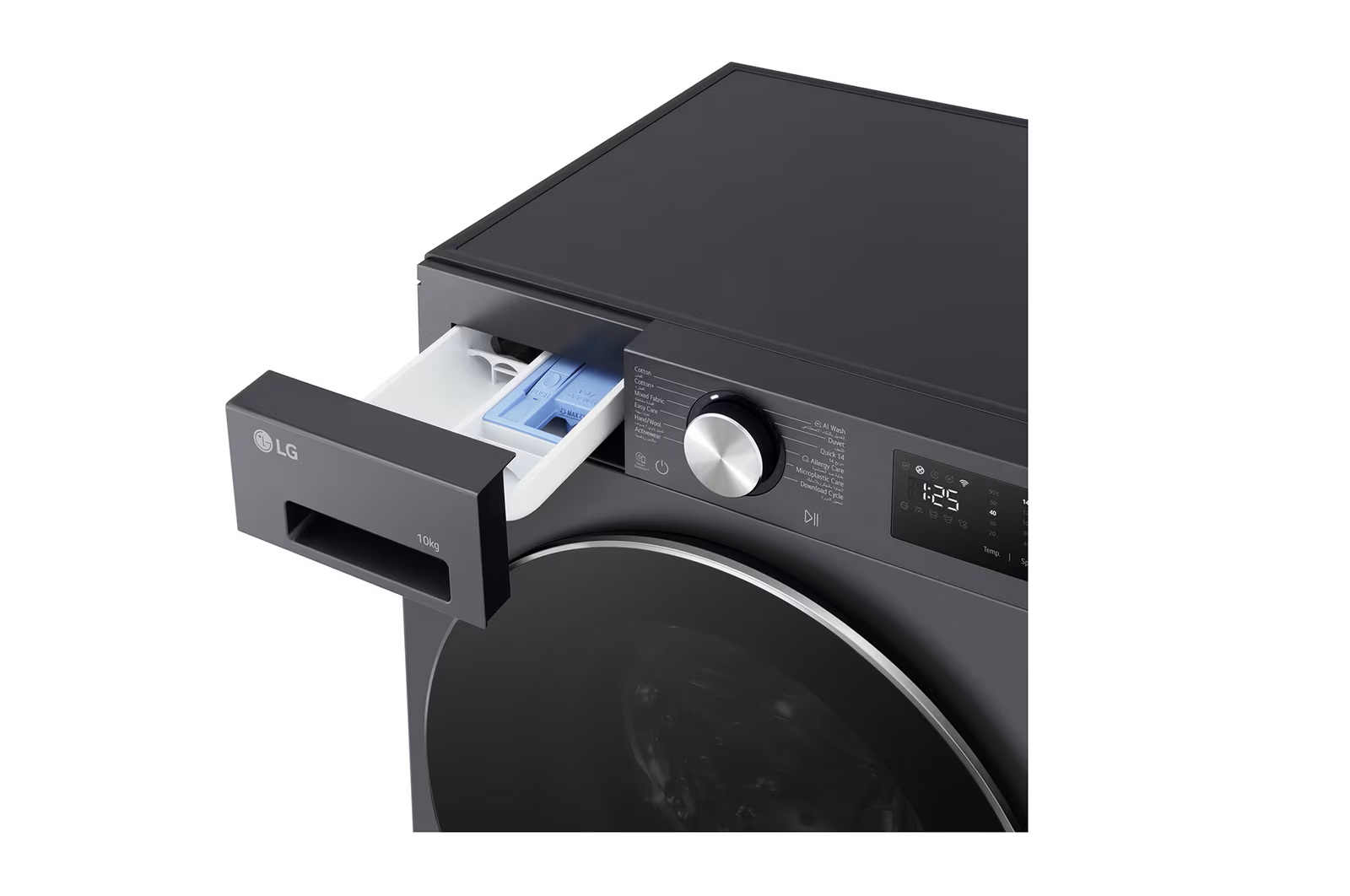 LG Inverter Front Load Washing Machine , 10 kg , Essence Graphite - F4X5RYG24