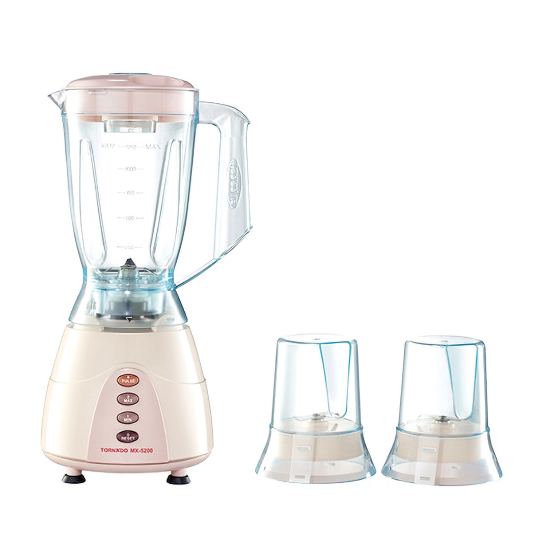 Tornado Countertop Blender 1.5 Liter 500 Watt Off White - MX5200/2