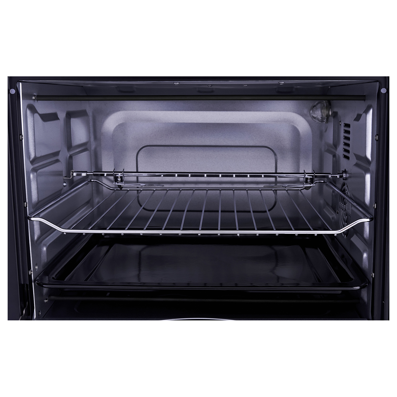 Tornado Oven with Grill , 48 Liter 1800 Watt , Black Silver - TEO-48DGE(K)