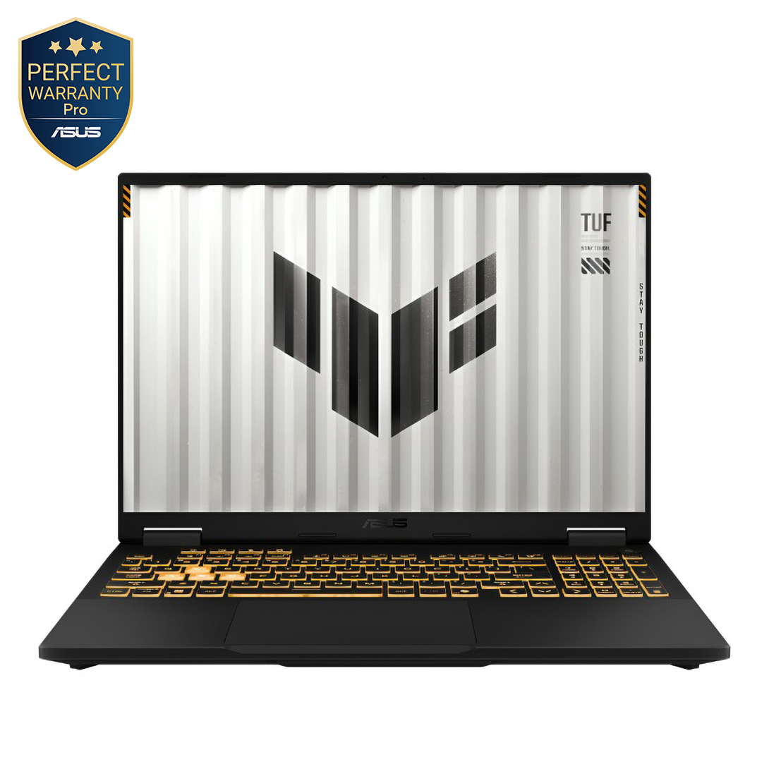 لاب توب اسوس تاف جيمنج F16 2025 - FX608JHR-RV057W ، معالج انتل كور i7-14650HX 16 بوصة ، هارد 512 جيجا بايت SSD ، رام 16 جيجا بايت ، كارت شاشة انفيديا جي فورس RTX 5050 ،ويندوز 11 - رمادي جايجر