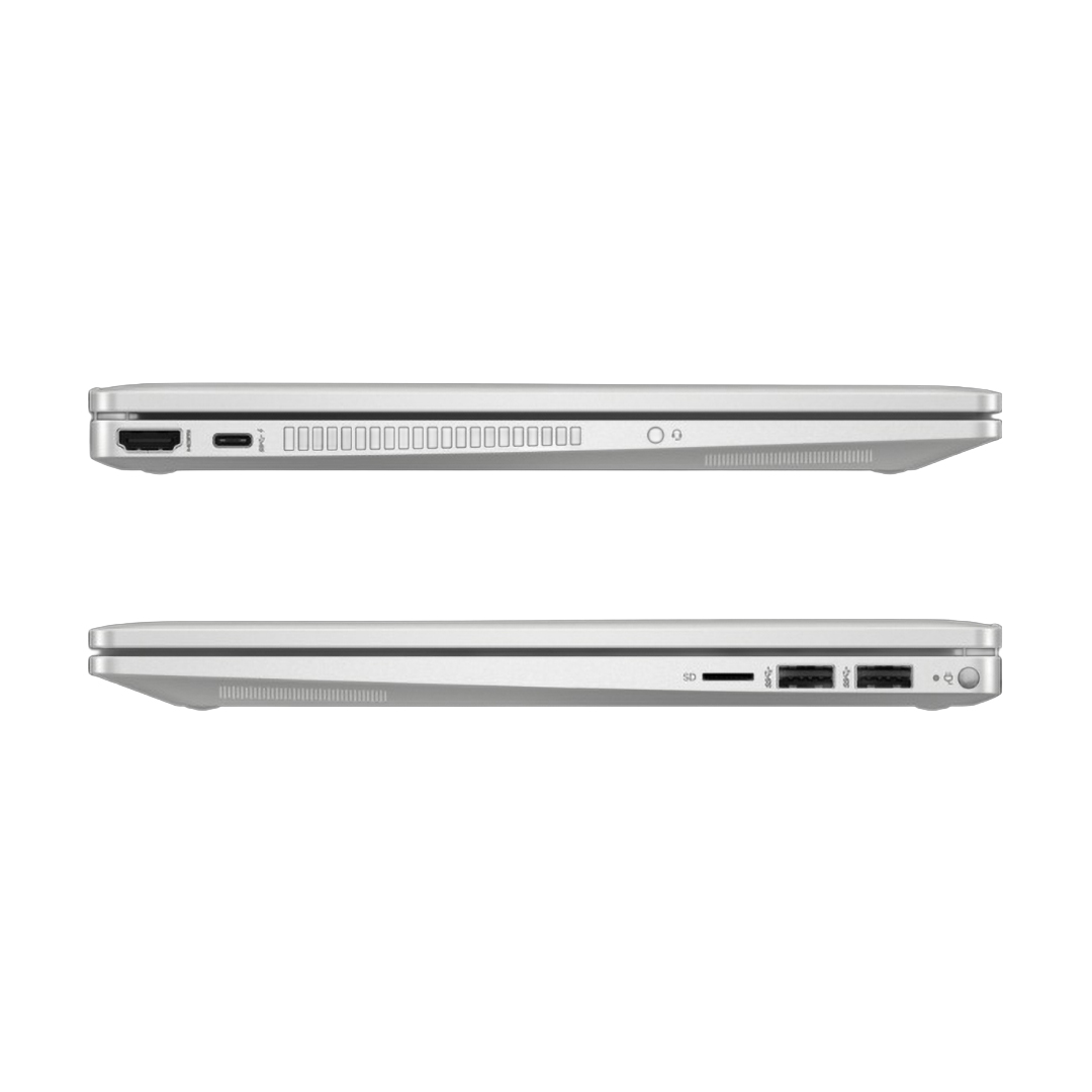 لاب توب اتش بي بافيليون X360 14-EK0012 ، معالج انتل كور i3-1215U 14 بوصة ، هارد 256 جيجا بايت SSD ، رام 8 جيجا بايت ، كارت شاشة انتل UHD جرافيكس ،ويندوز 11 - فضي ناتشورال