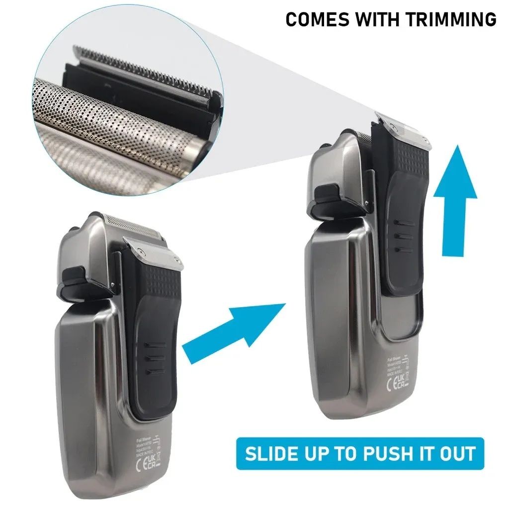 VGR Hair Clipper Kit , Dark Silver - V-675 S3