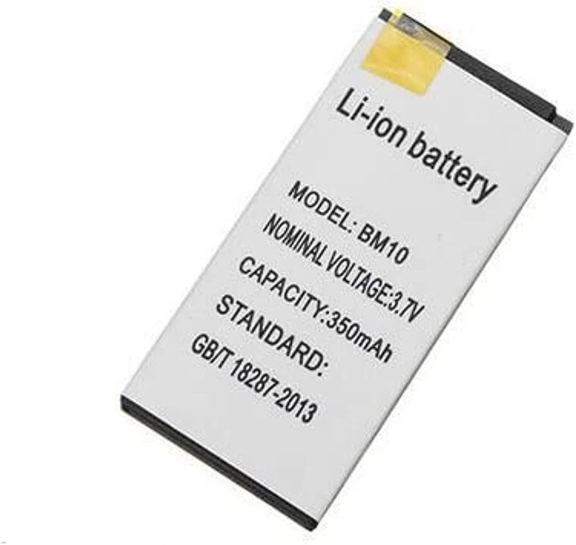 Generic BM10 Mini Mobile Battery for BM10 Mini Phone , White - L8Star