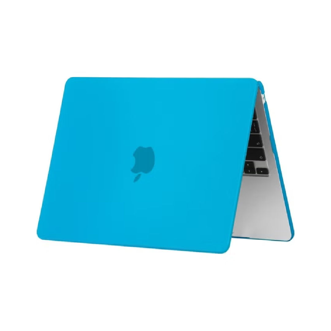 Generic Hard Shell Laptop Case with Screen Protector for Macbook Air 15-Inch , Crystal Light Blue