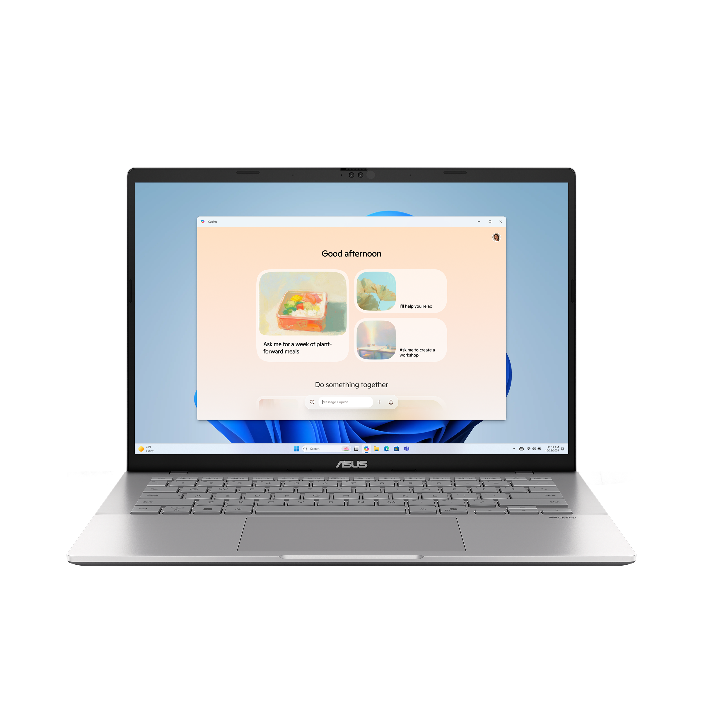 Asus Vivobook S14 S3407CA-LY065W Laptop ,Intel Core Ultra 5-225H 14 Inch ,512 GB SSD ,16 GB ,Intel Graphics ,Windows 11 - Cool Silver