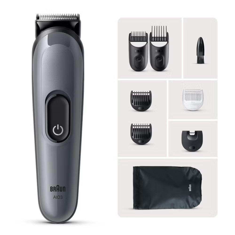 Braun Series 3 Hair Trimmer , Black - AIO3540