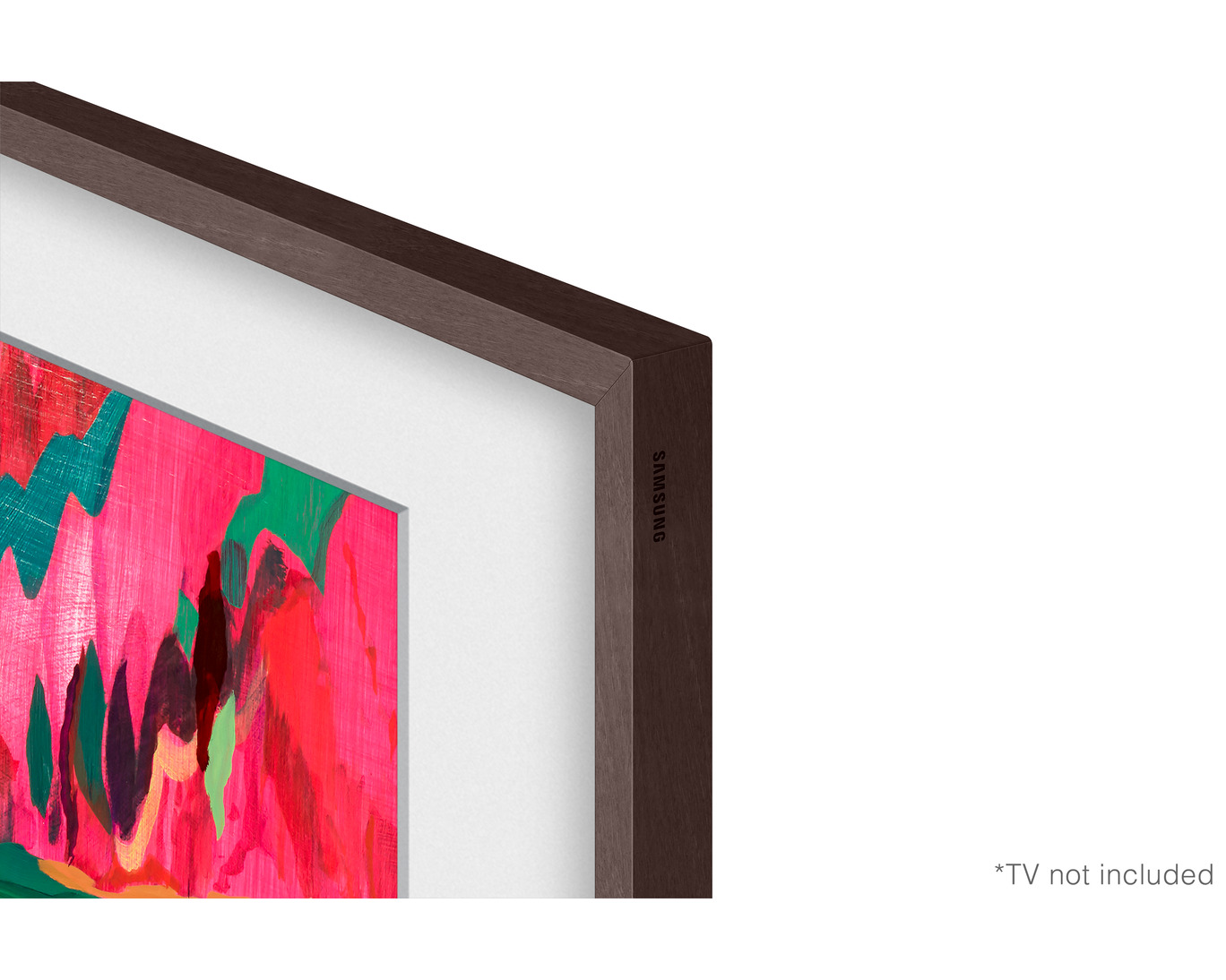 Samsung Customizable Frame for Samsung 75-inch TV Phantom Brown - SCFF75BWBZN