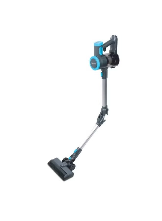 Denx Cordless Stick Vacuum Cleaner , 160 Watt , Grey Blue - DX2912