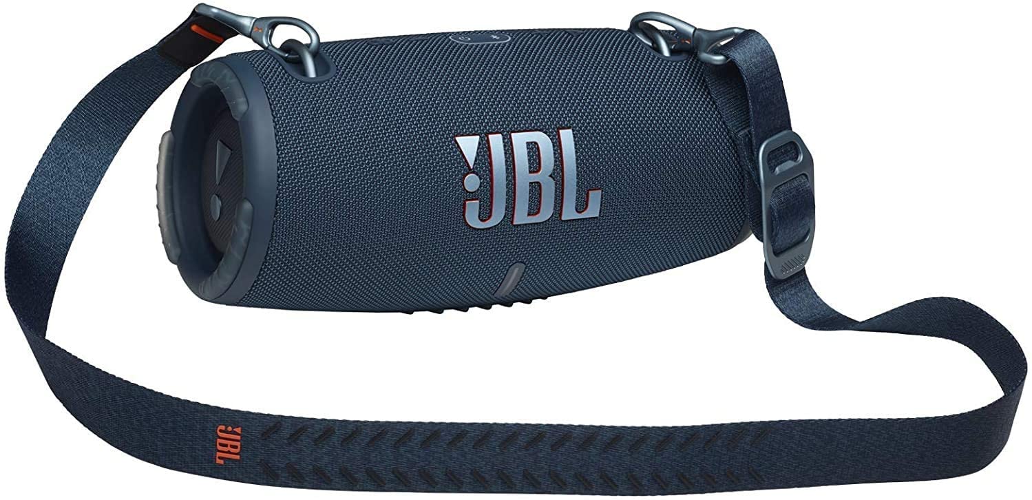 مكبر صوت بلوتوث محمول جي بي ال اكستريم 3 ، ازرق - JBLXTREME3BLKAM