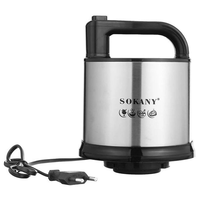 Sokany Chopper Attachments 4 Liter , 800 Watt Silver - SK-7028