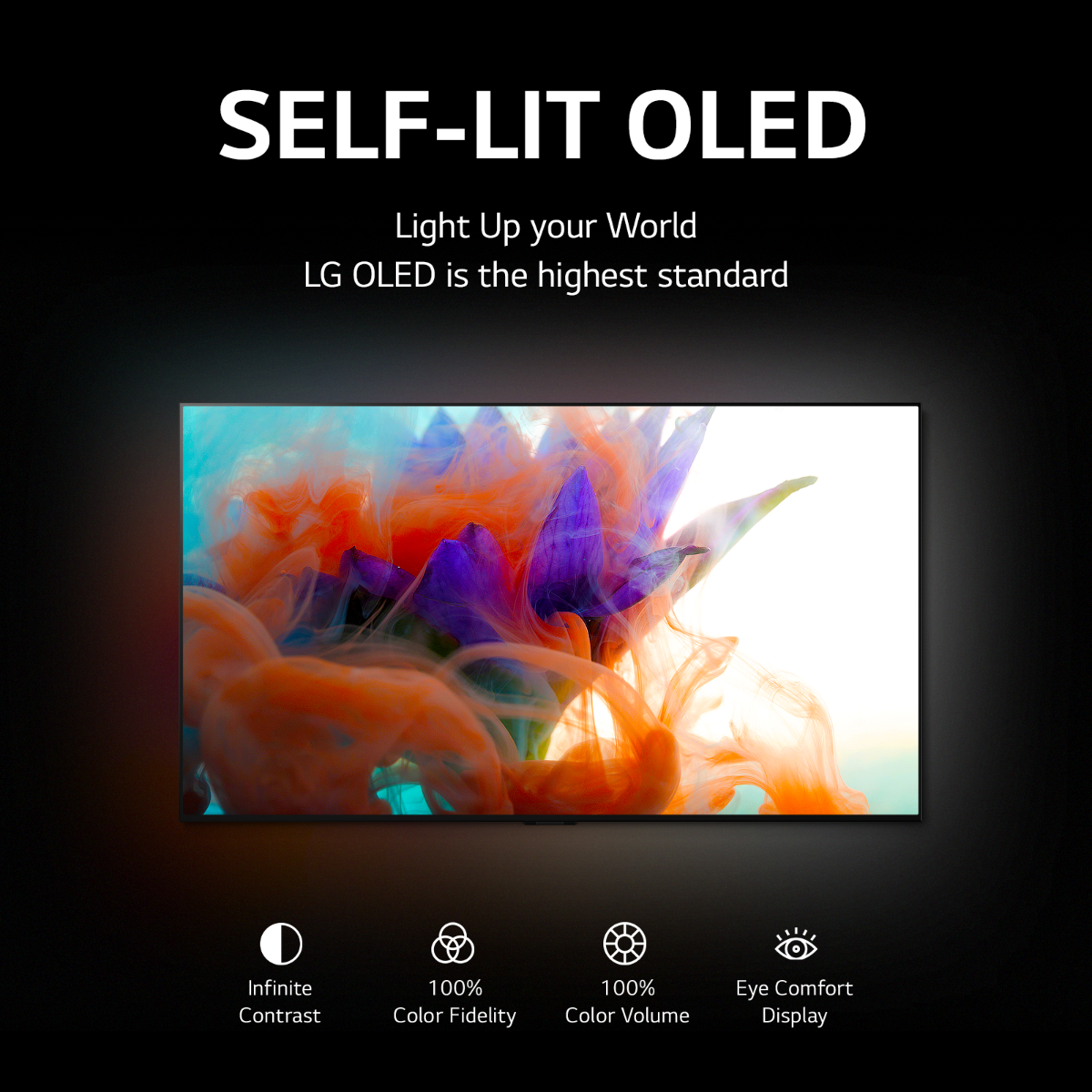 شاشة تلفزيون سمارت ال جي ، مقاس 55 بوصة ، OLED ، دقة 4K UHD ، بريسيفر داخلي - OLEDCS6LA