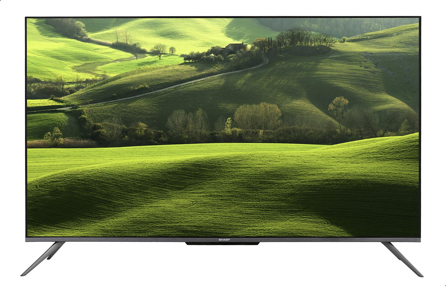 Sharp 50 Inch Smart TV , 4K UHD LED Built-In Receiver