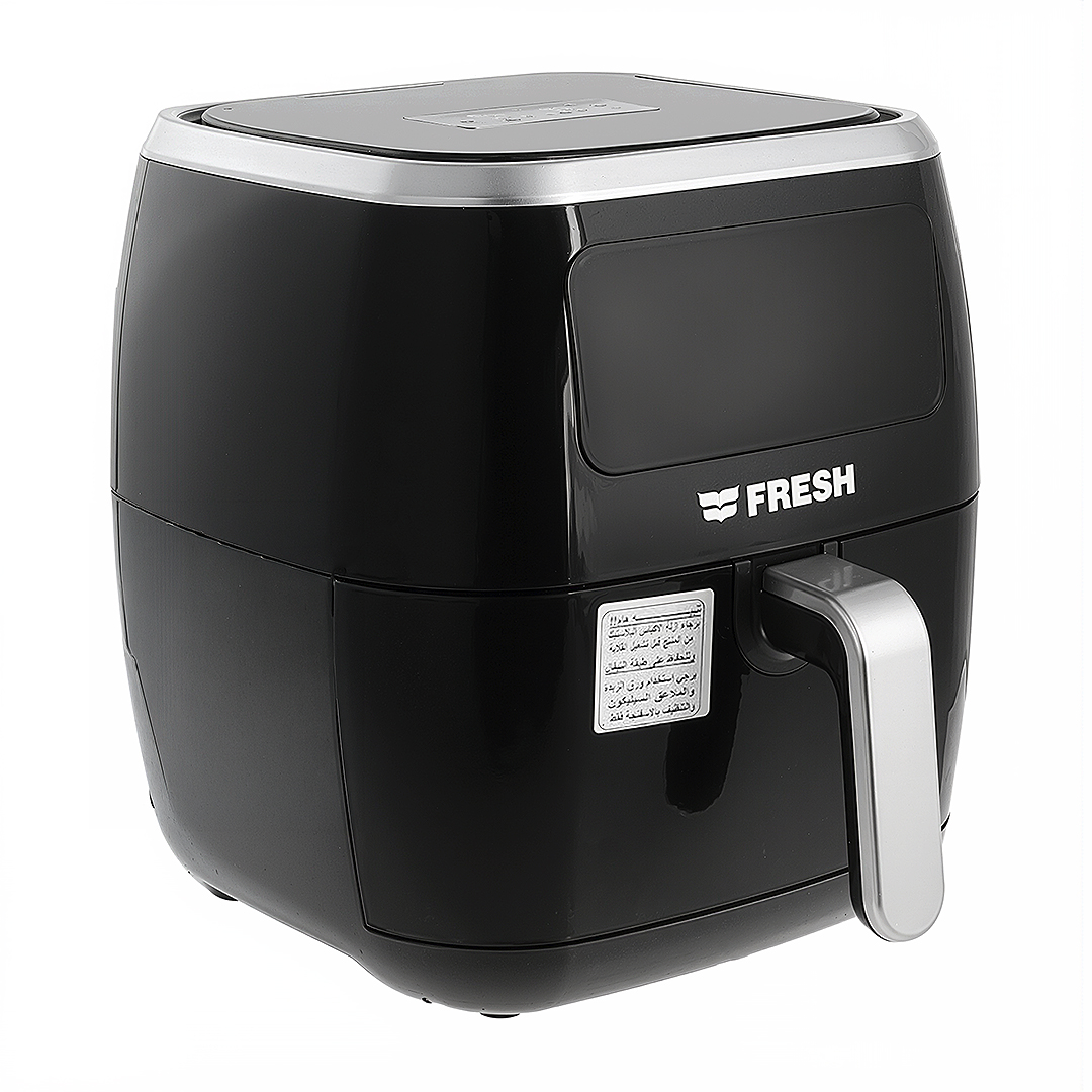 Fresh Digital Air Fryer , 7 Liter , 1800 Watt Black Silver - 500017864