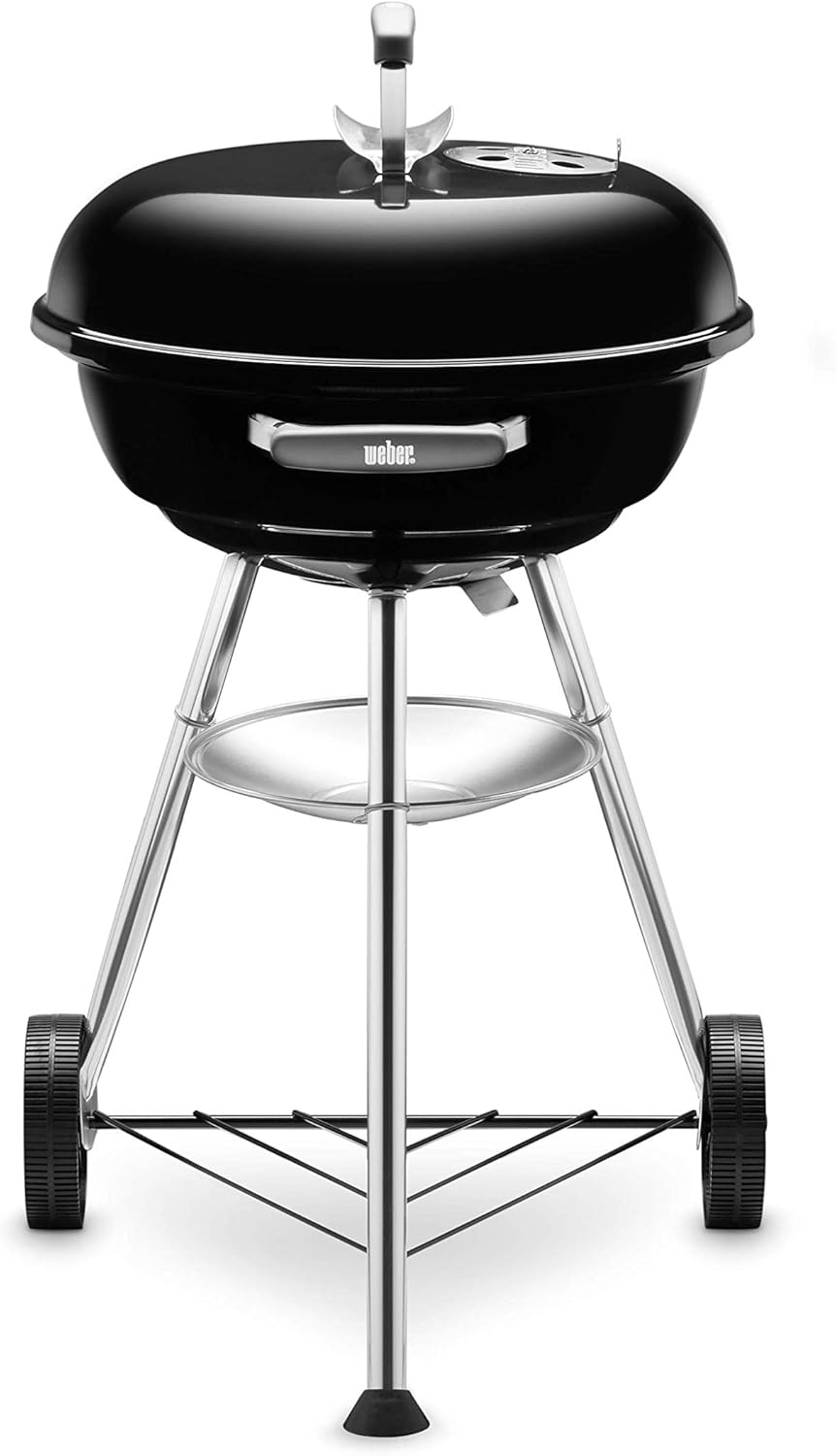 Weber Compact Kettle Charcoal Grill Black - 1221004
