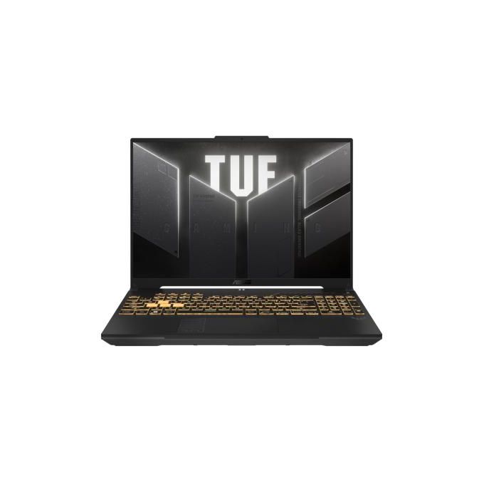 لاب توب جيمنج اسوس تاف جيمنج F16 - FX607VJB-RL805W ، معالج انتل كور 5 210H 16 بوصة ، هارد 512 جيجا بايت SSD ، رام 8 جيجا بايت ، كارت شاشة انفيديا جي فورس RTX 3050 ،ويندوز 11 - رمادي ميتشا