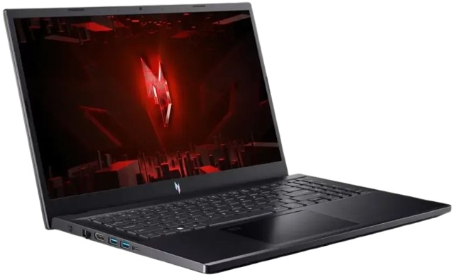 لاب توب جيمنج ايسر نيترو V 15 - ANV15-52-786F ، معالج انتل كور i7-13620H 15.6 بوصة ، هارد 512 جيجا بايت SSD ، رام 16 جيجا بايت ، كارت شاشة انفيديا جي فورس RTX 4050 ،ويندوز 11 - اسود اوبسيديان