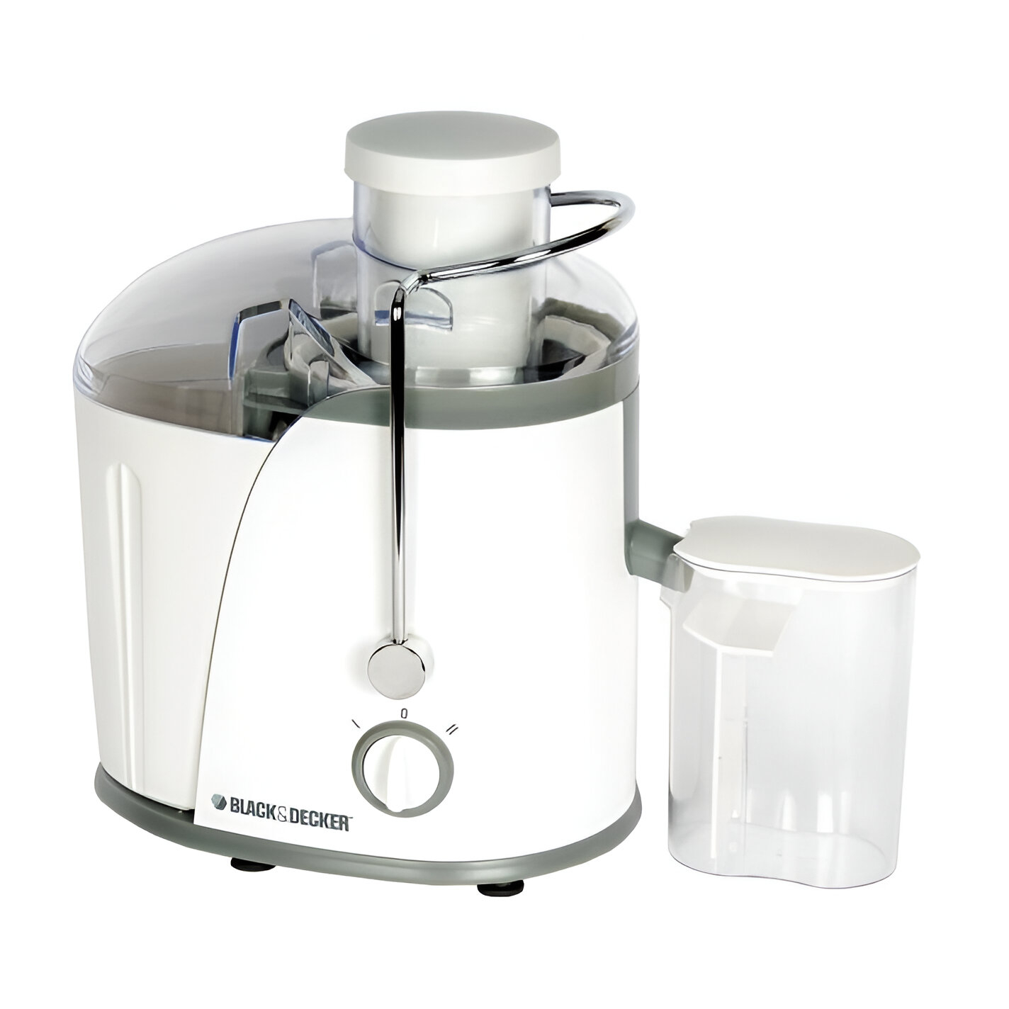 Black + Decker Electric Juicer 400 Watt White - JE400