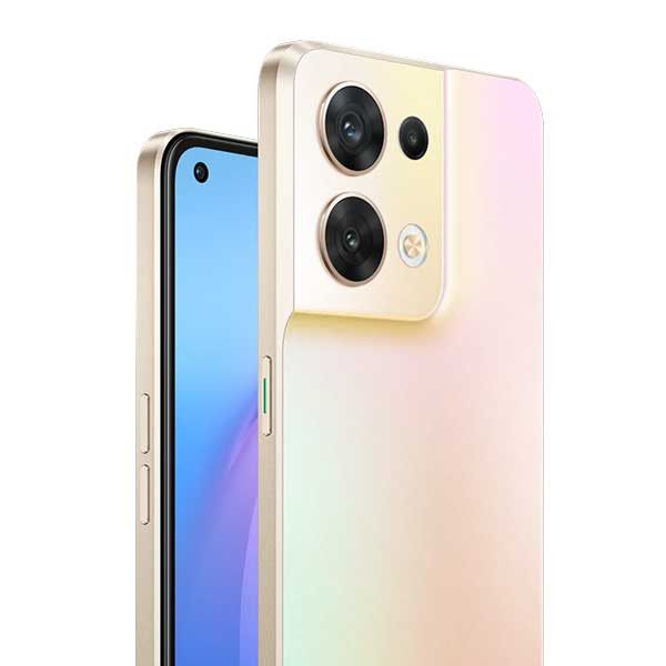 اوبو رينو 8 ، سعة 256 جيجا بايت ، رام 8 جيجا بايت ، شبكة 5G ، شريحتين - ذهبي لامع