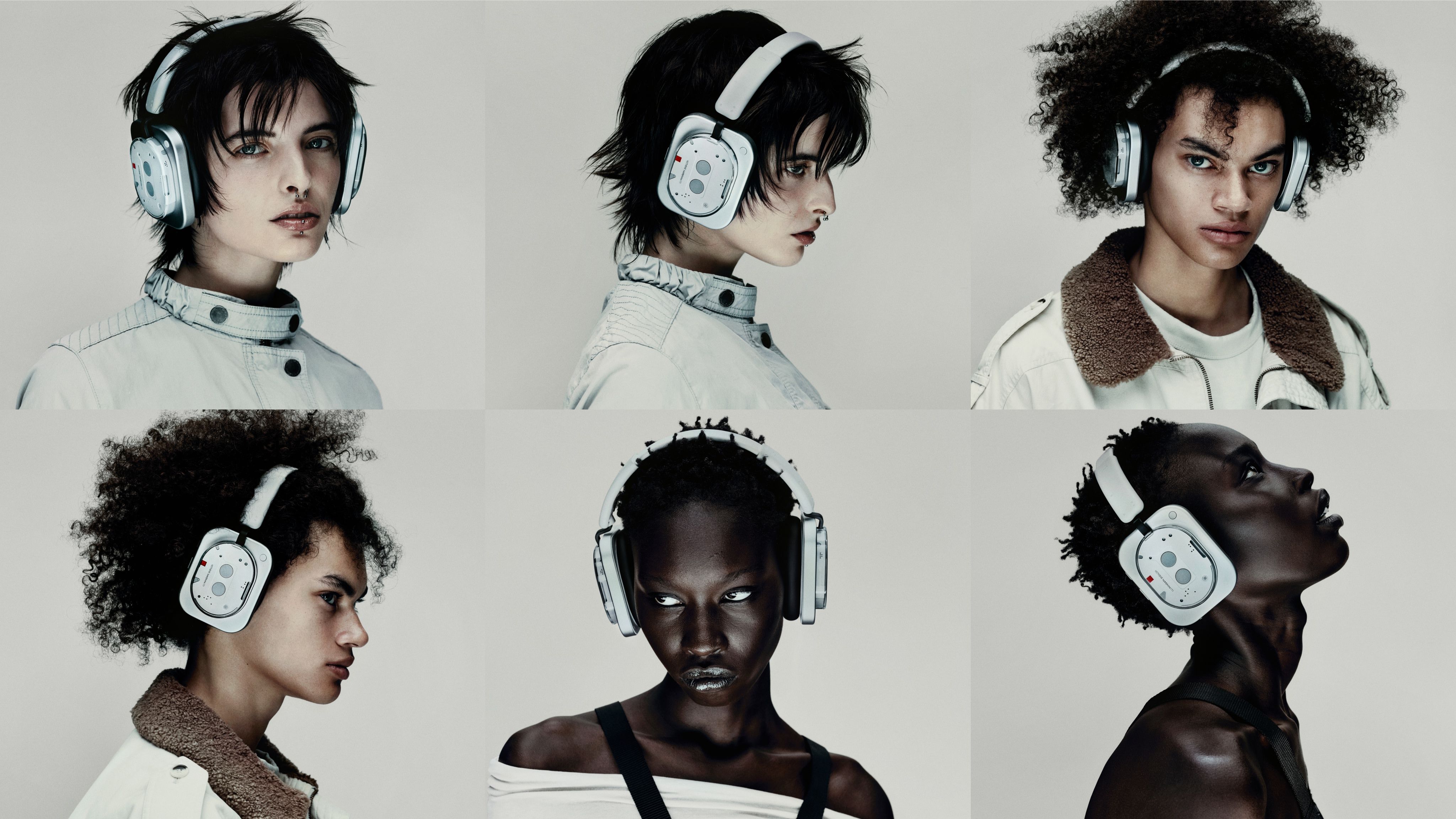 سماعة رأس سلكية و لاسلكية ناثينج ، ابيض - B170