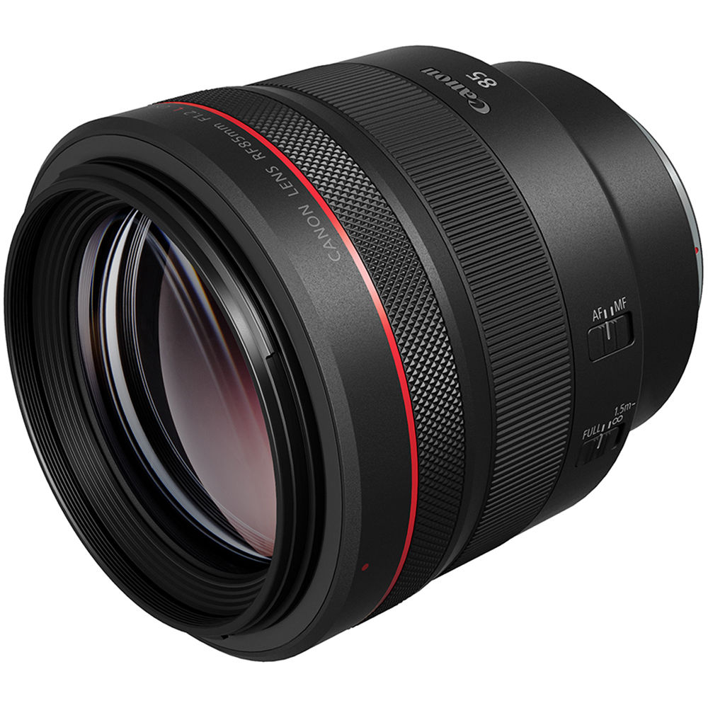 Canon Camera Lens , 85 mm for Canon RF Cameras , Black - ICS-244