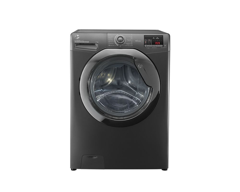 Hoover H3WS173DC3R-ELA Front Load Washing Machine , 7 kg , Silver