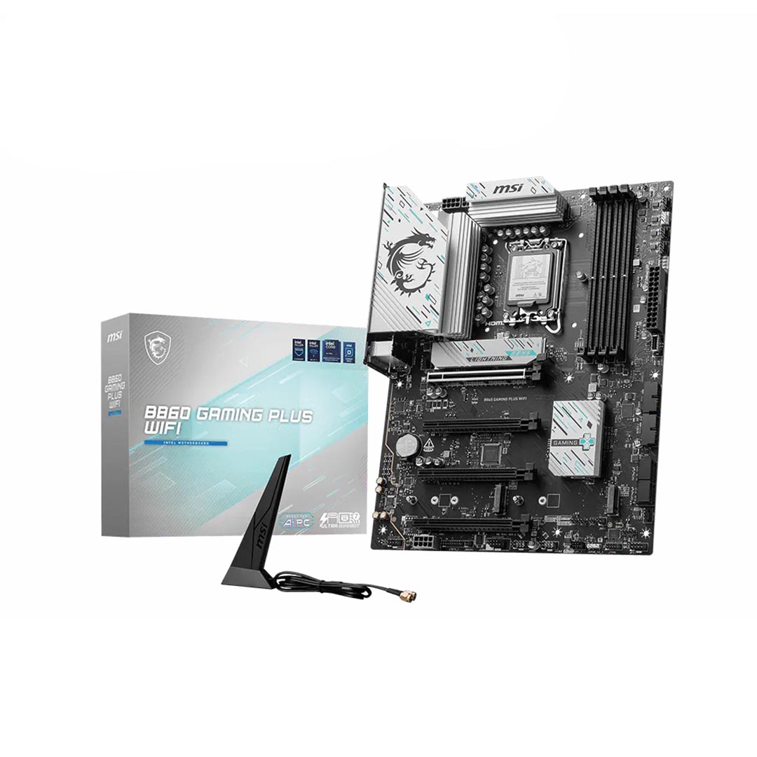 MSI B860 GAMING PLUS WIFI Motherboard , Intel ATX Black