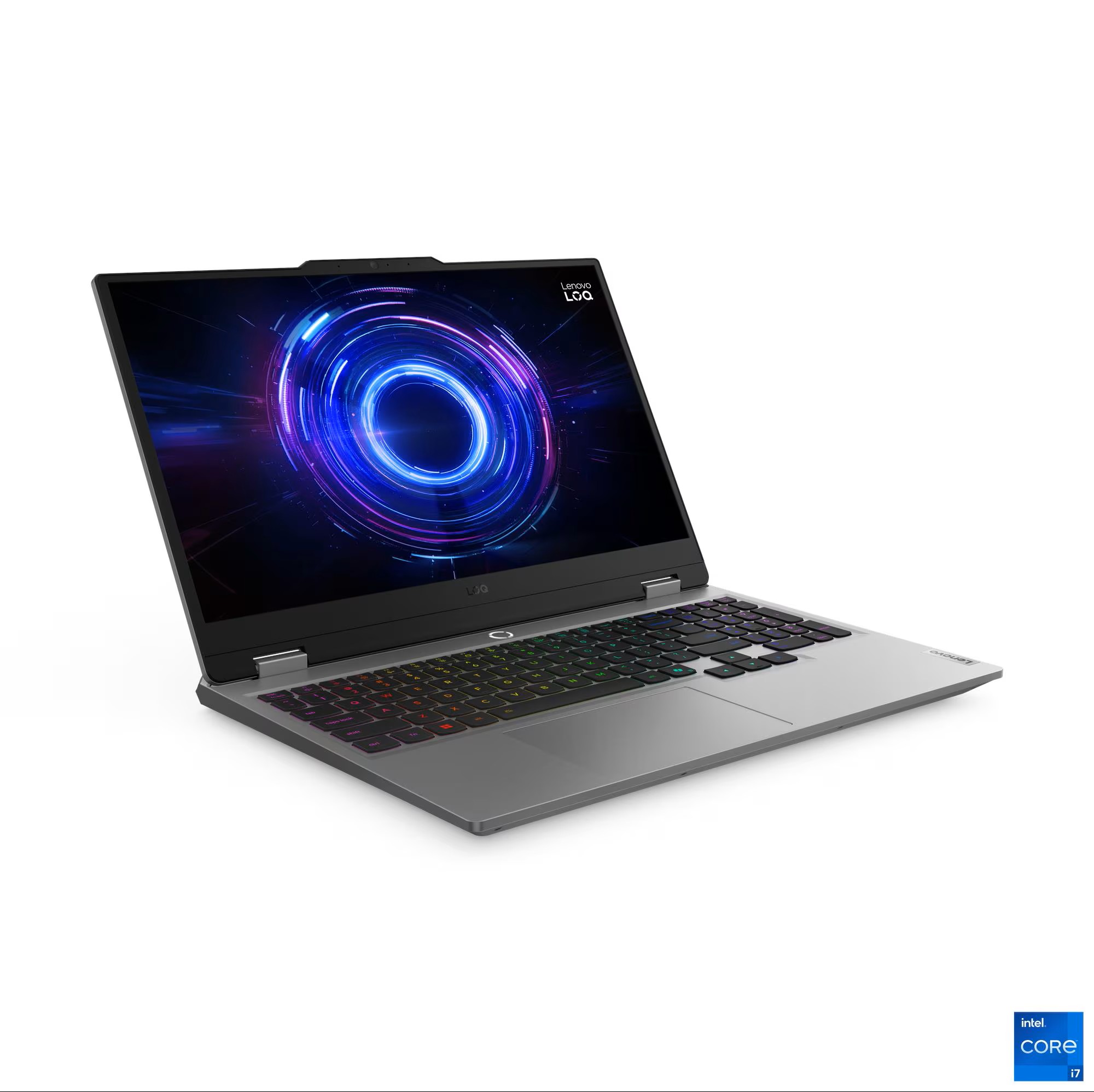 لاب توب جيمنج لينوفو LOQ 15IRX10 ، معالج انتل كور i7-13650HX 15.6 بوصة ، هارد 512 جيجا بايت SSD ، رام 16 جيجا بايت ، كارت شاشة انفيديا جي فورس RTX 5050 ،فري دوس - رمادي لونا