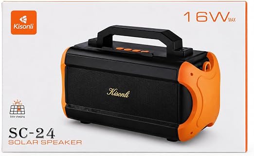 Kisonli SC24 Portable Bluetooth Speaker , Black