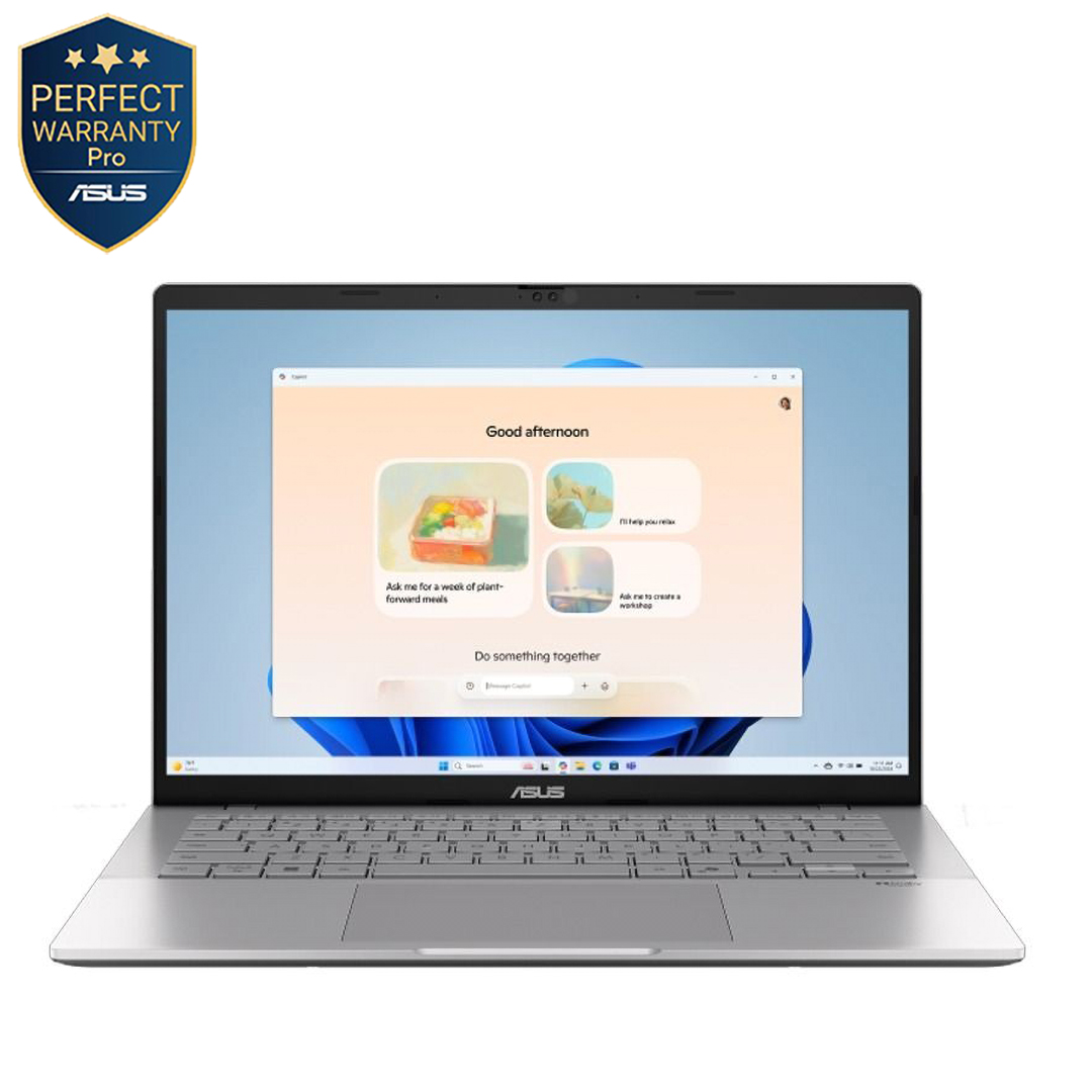 لاب توب اسوس فيفو بوك S14 - S3407CA-LY007W ، معالج انتل كور الترا 7 255H 14 بوصة ، هارد 1 تيرا بايت SSD ، رام 16 جيجا بايت ، كارت شاشة انتل Arc جرافيكس ،ويندوز 11 - فضى كول