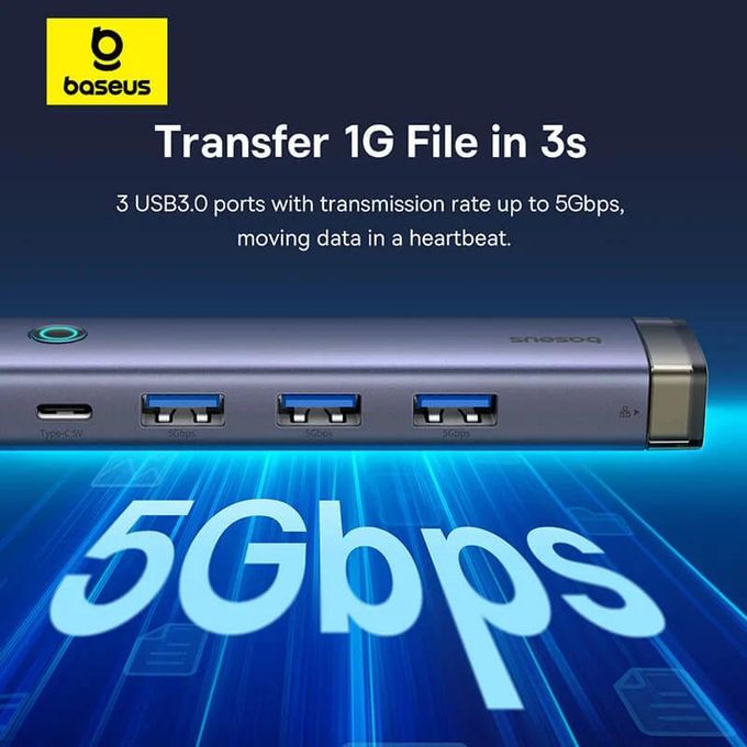 موزع USB متعدد المنافذ بيسوس الترا جوي - BS-OH184