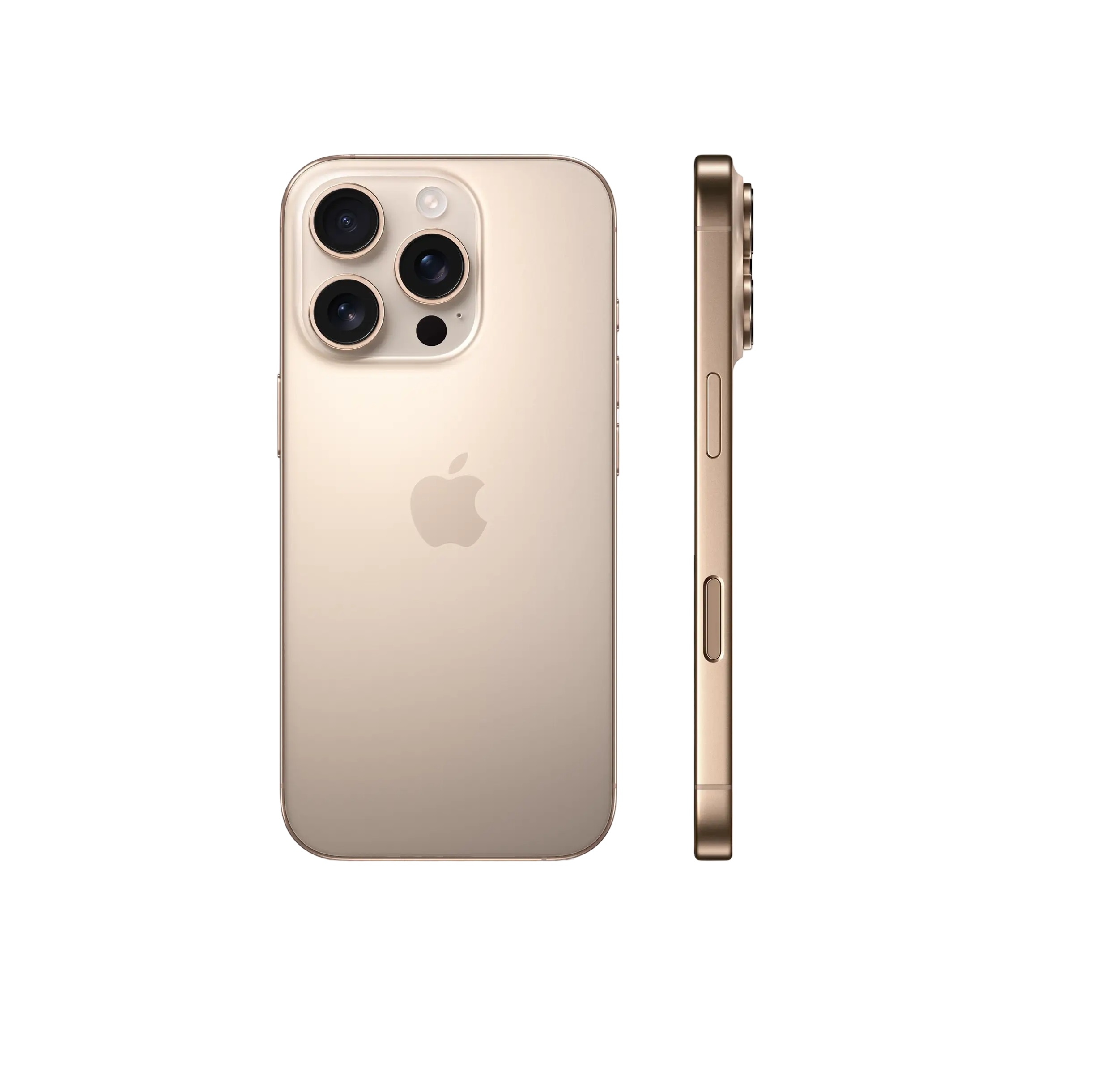 Apple iPhone 16 Pro , 128 GB , 8 GB , 5G , Dual-SIM - Desert Titanium