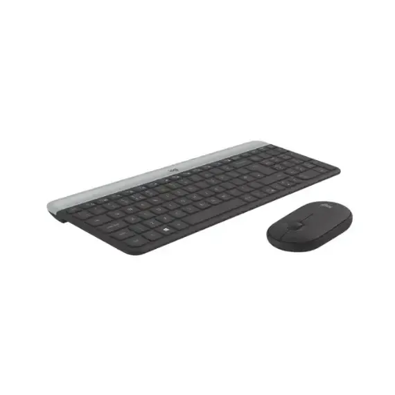 كيبورد وماوس لاسلكي للعمل لوجيتك MK470 ، جرافيت - 920-010069