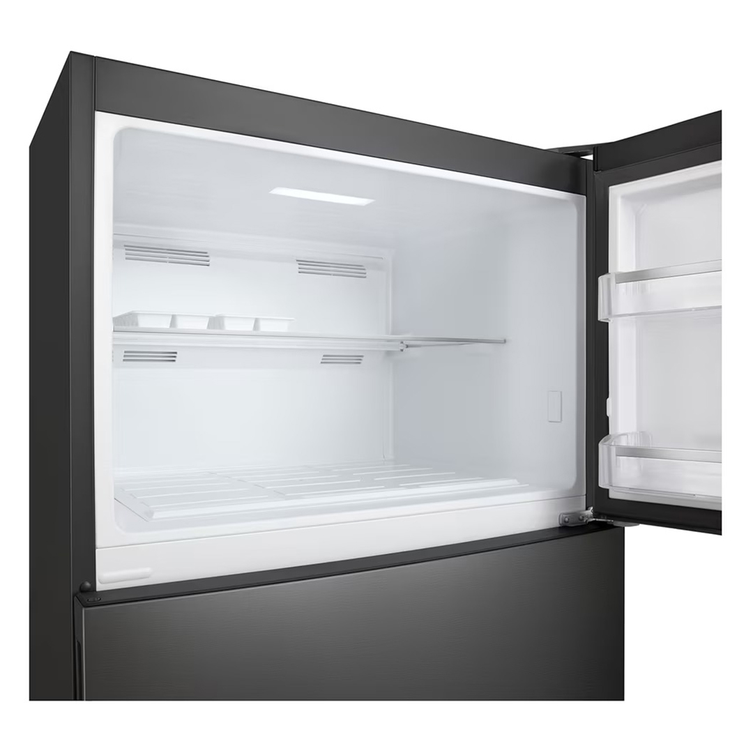 LG NoFrost Top Freezer Refrigerator , 450 Liter Inverter Motor , Black - GTF452SSAN