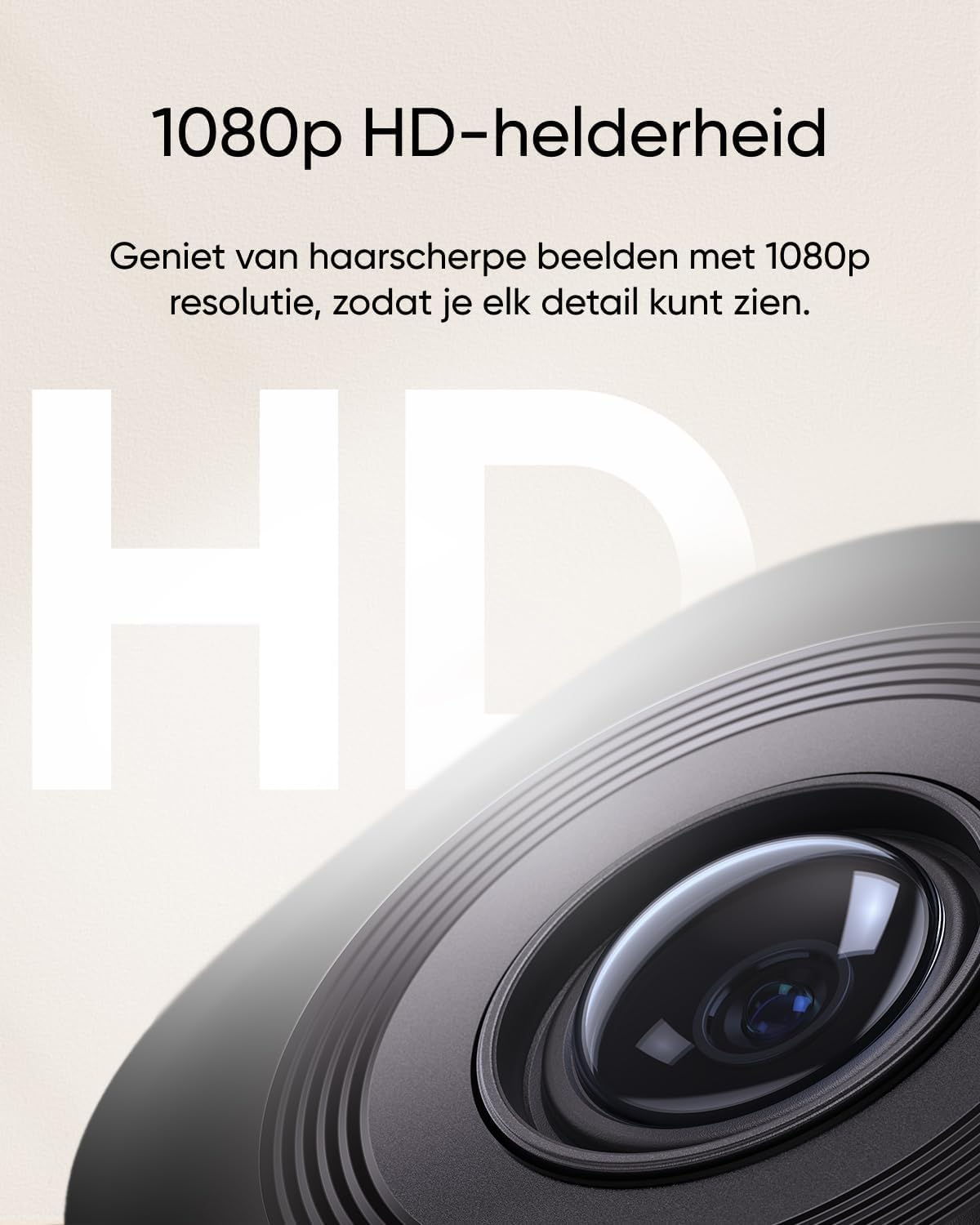 Eufy C210 Wireless Indoor Security Camera with Night Vision , 2 megapixels , White - T8419