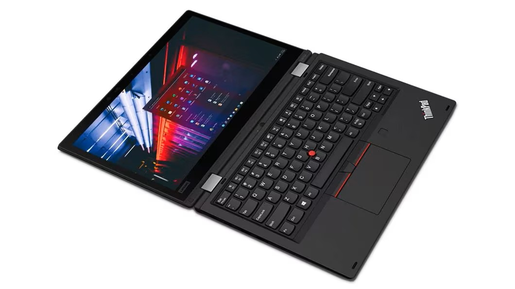 لاب توب استيراد 2 في 1 لينوفو ثينك باد L390 يوجا - 20NT0010EQ ، معالج انتل كور i5-8265U ، هارد 256 جيجا بايت SSD ، رام 8 جيجا بايت ، كارت شاشة انتل UHD جرافيكس