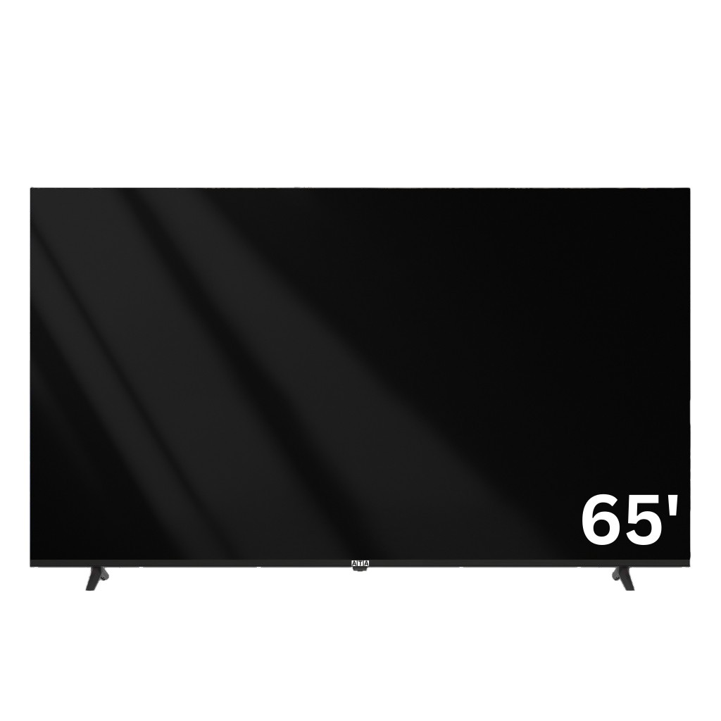 ATA 65 Inch Frameless Smart TV , 4K UHD LED