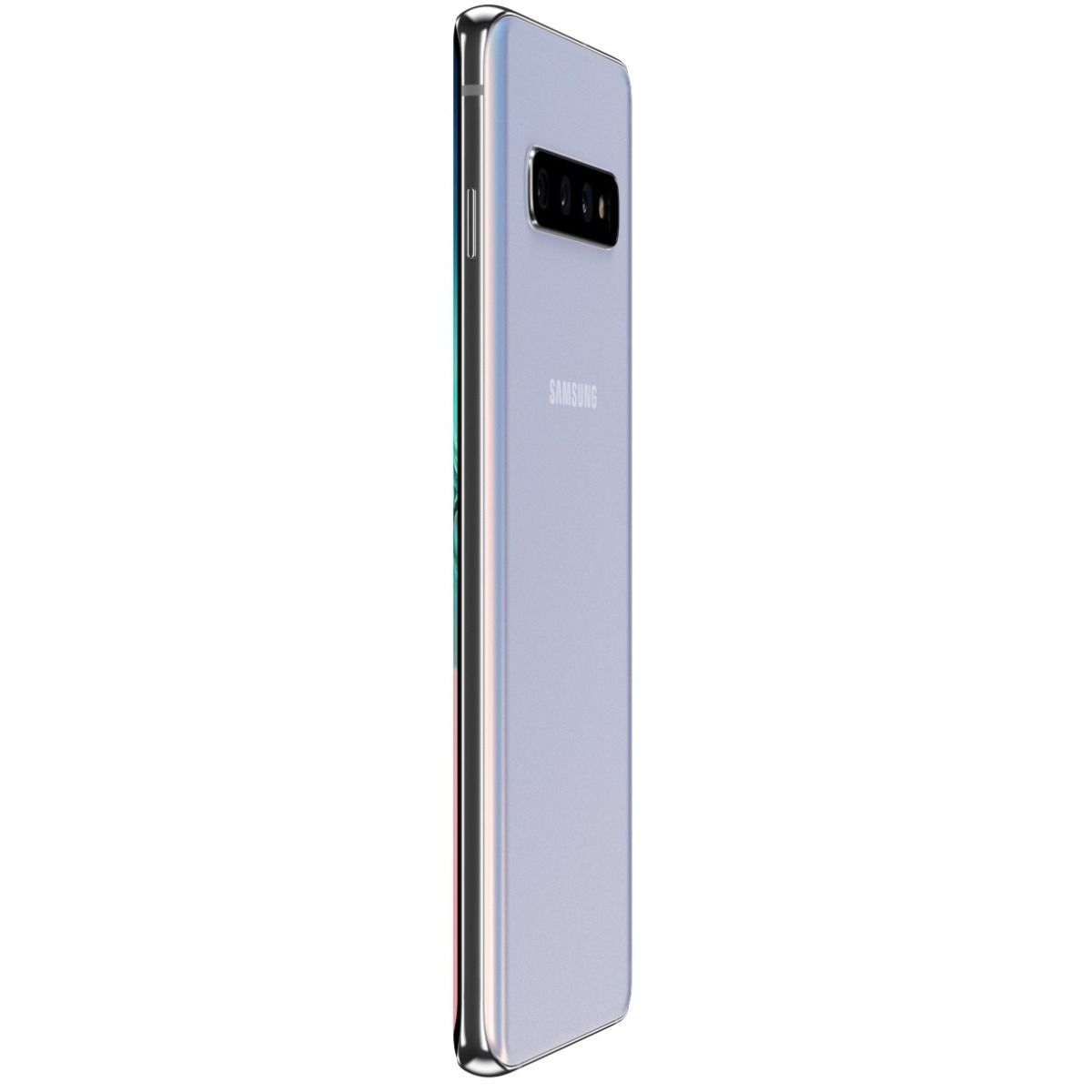 سامسونج جالكسي S10 ، سعة 128 جيجا بايت ، رام 8 جيجا بايت ، شبكة 4G LTE ، شريحتين - ابيض