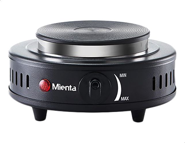 Mienta Hot Plate ,1 Plate Burners ,500 Watt Black - HP41325A
