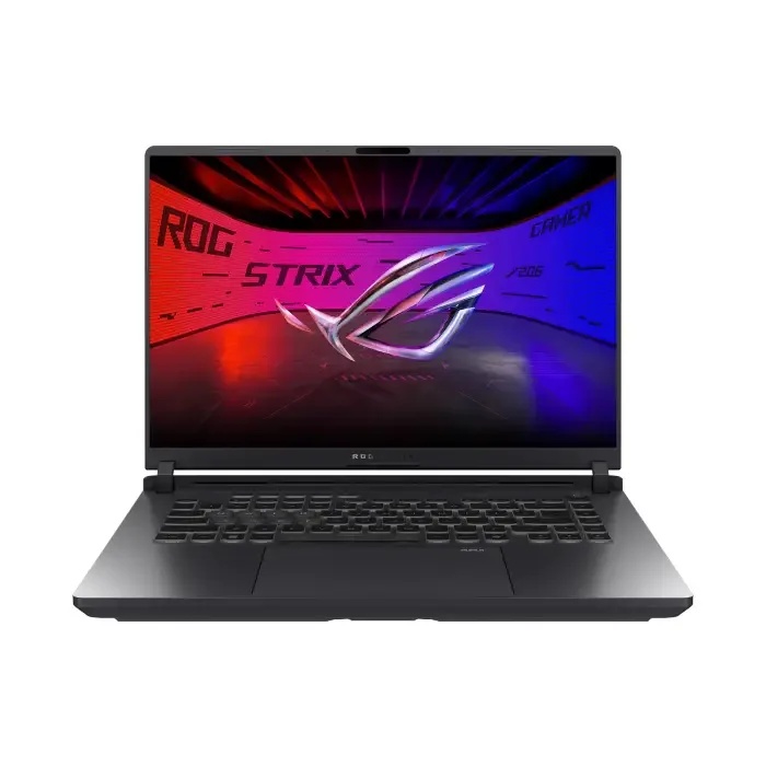 لاب توب اسوس روج ستريكس G16 - G614PR-RV161W ، معالج ايه ام دي رايزن 9 8940HX 16 بوصة ، هارد 1 تيرا بايت SSD ، رام 16 جيجا بايت ، كارت شاشة انفيديا جي فورس RTX 5070 TI ،ويندوز 11 - رمادي اكليبس