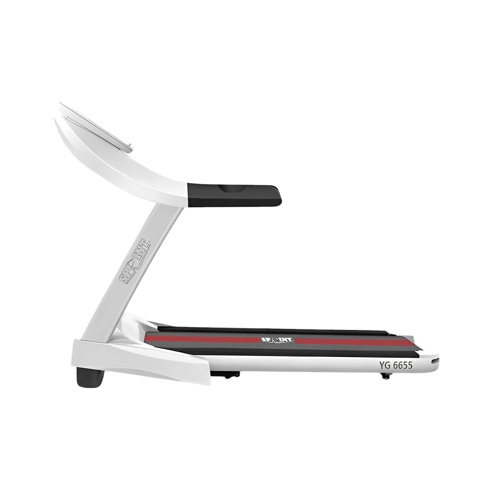 Sprint Treadmill with Attachments , 120 Kilogram 2.25 horsepower , White - YG 6655/4