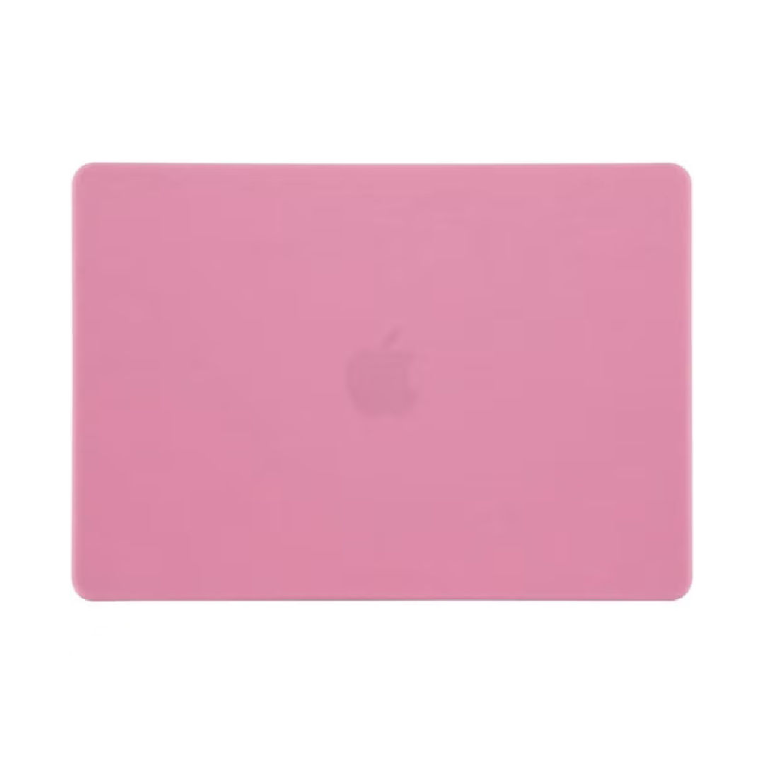 Generic Hard Shell Laptop Case with Screen Protector for Macbook Air 15-Inch , Pink