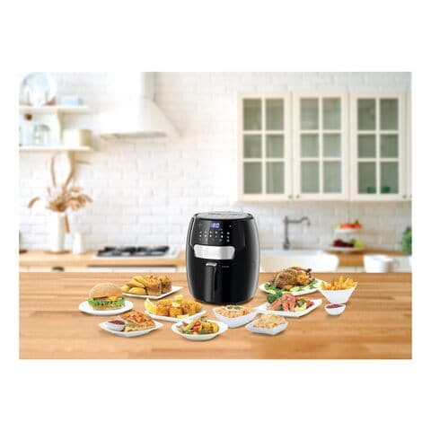 Black + Decker Air Fryer , 3.7 Liter , 1500 Watt Black - AF4037-B5