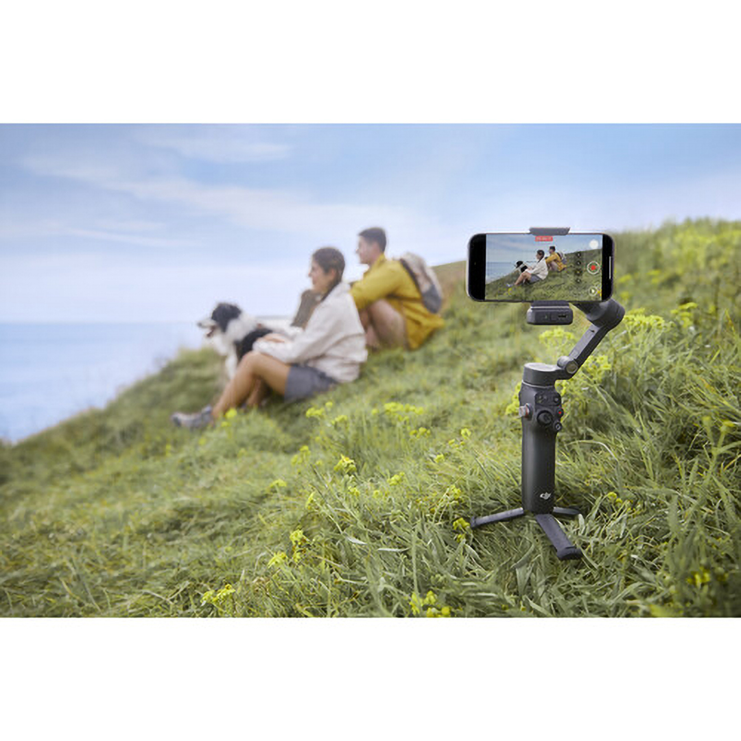 Dji Osmo Mobile 7P Smartphone Gimbal forsmartphones up to 3.3″ wide Dark Gray