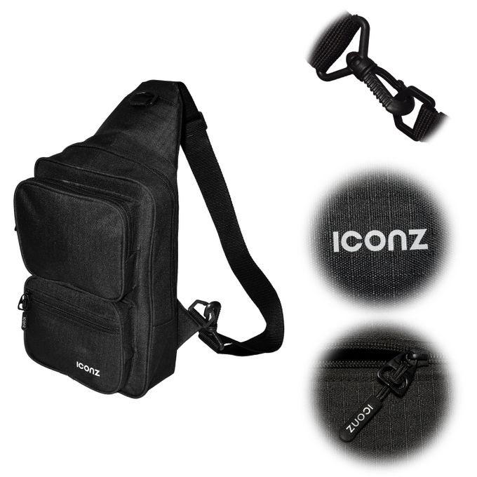 Iconz Bangkok Shoulder Bag , Black - 1022