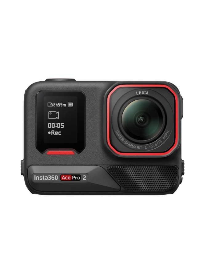 Insta360 ACE PRO 2 Action Camera Bundle , 50 megapixels , Black - ACEPRO208