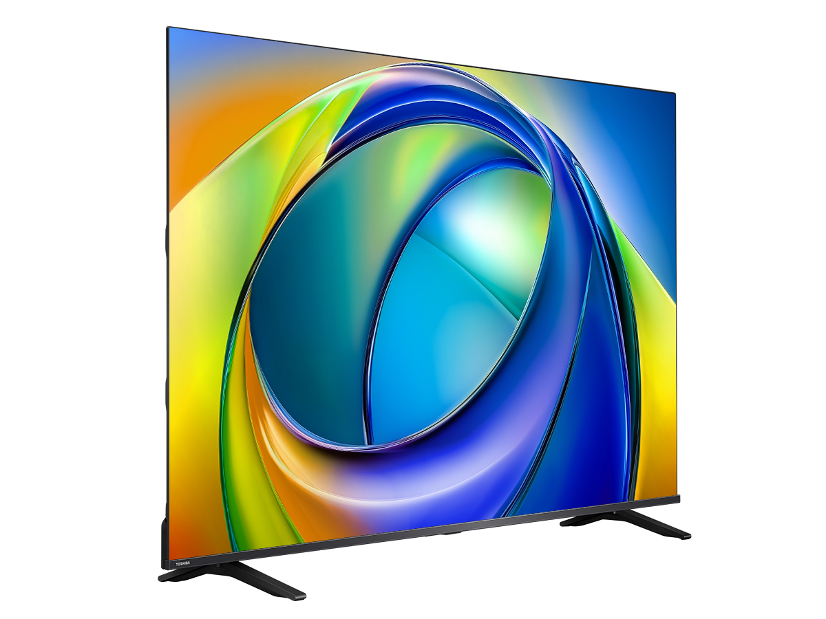 شاشة تلفزيون سمارت توشيبا ، مقاس 55 بوصة ، ليد ، دقة 4K UHD ، بريسيفر داخلي - 55C350RP