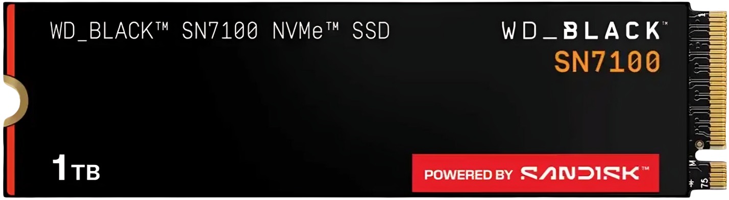 هارد SSD داخلي ويسترن ديجيتال SN7100 ، سعة 1 تيرا بايت ، M.2 2280 - WDS100T4X0E-00CJA0