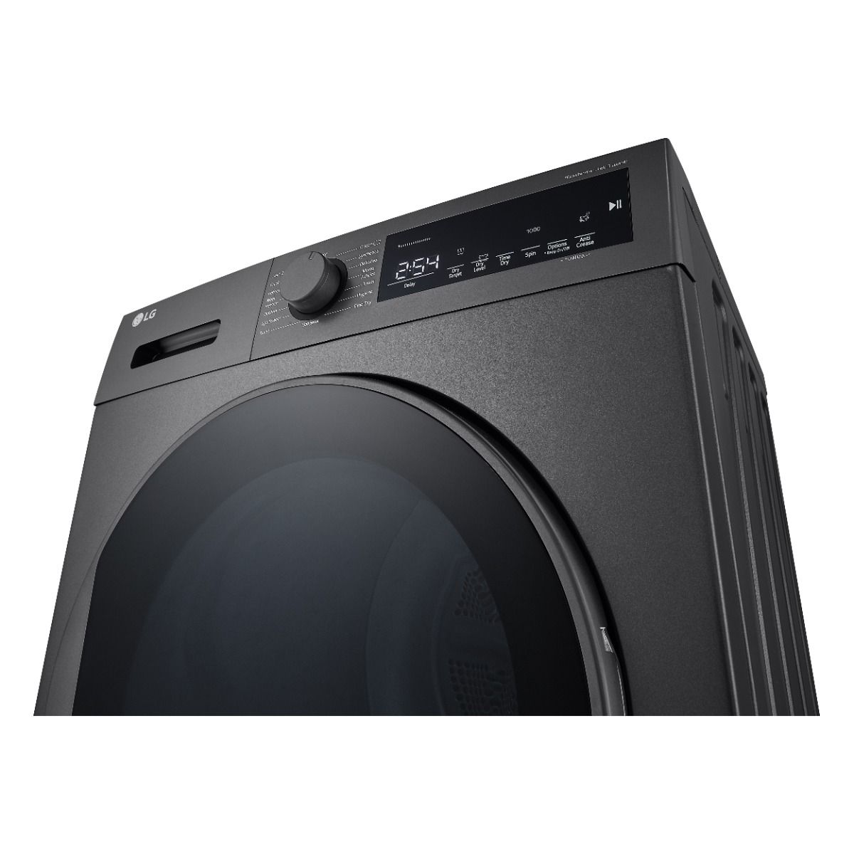 LG Dryer , 8 kg , Dark Silver - RH80T2SP7RM