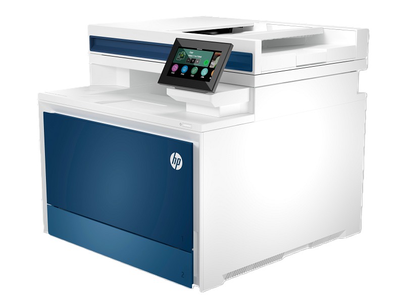 Hp Color LaserJet Pro MFP 4303fdw All in One Printer , White Blue